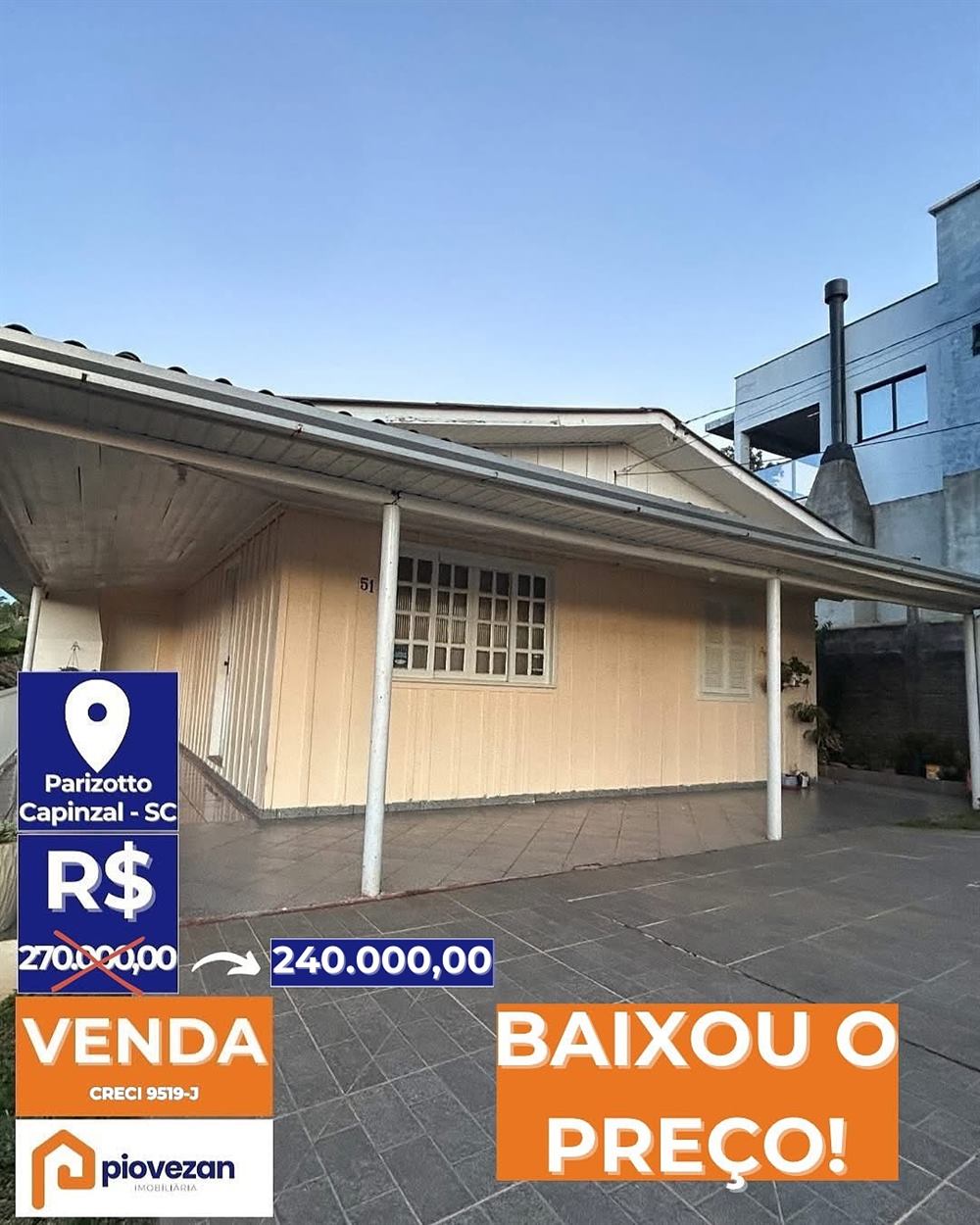 Casa à venda com 108 m², 2 quartos e 3 vagas – foto 1