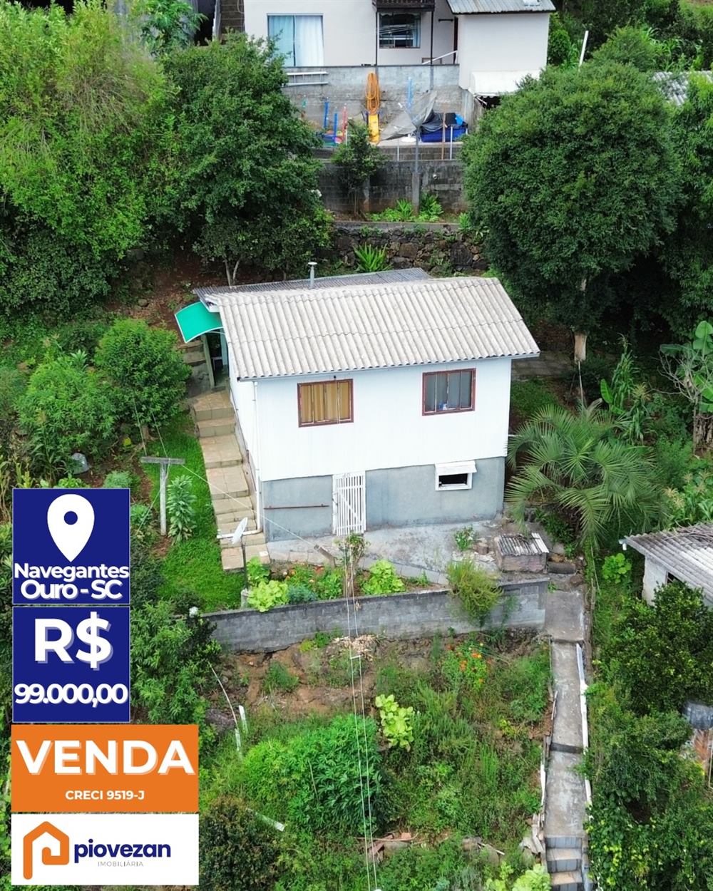 Casa à venda com 40 m² e 2 quartos – foto 1