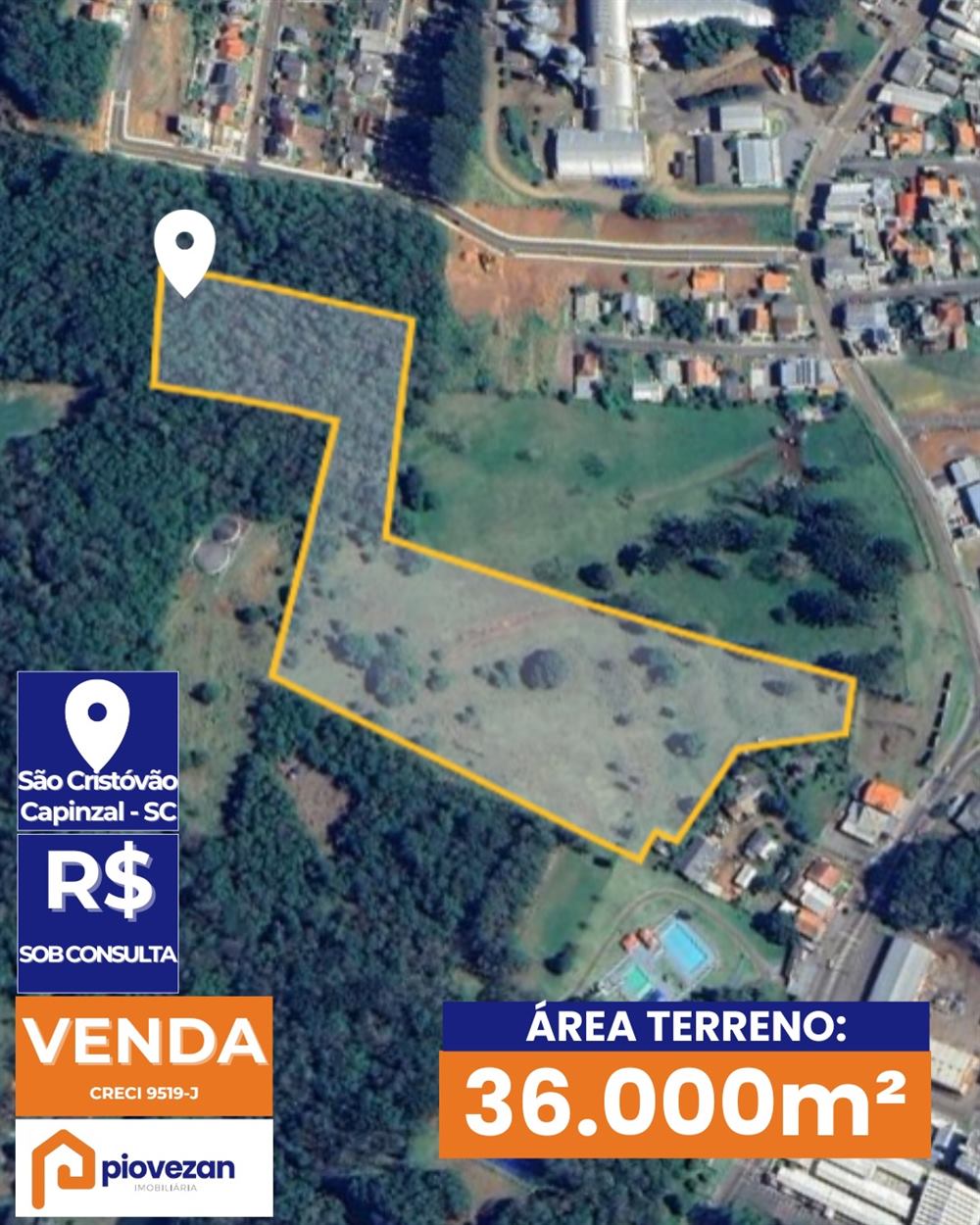 Área à venda com 36.000 m² – foto 1