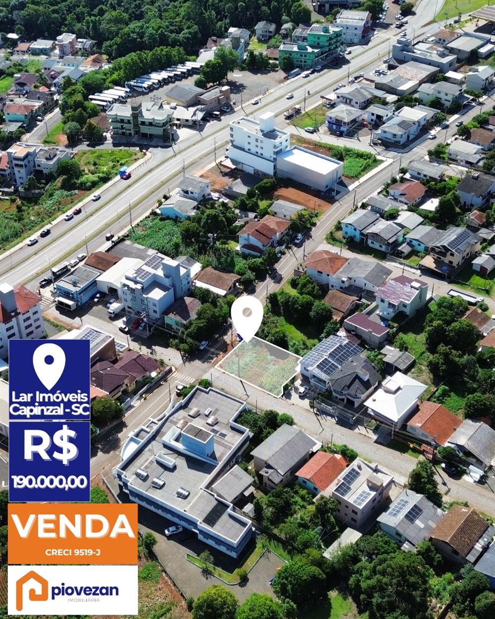Terreno à venda com 380 m² – foto 1
