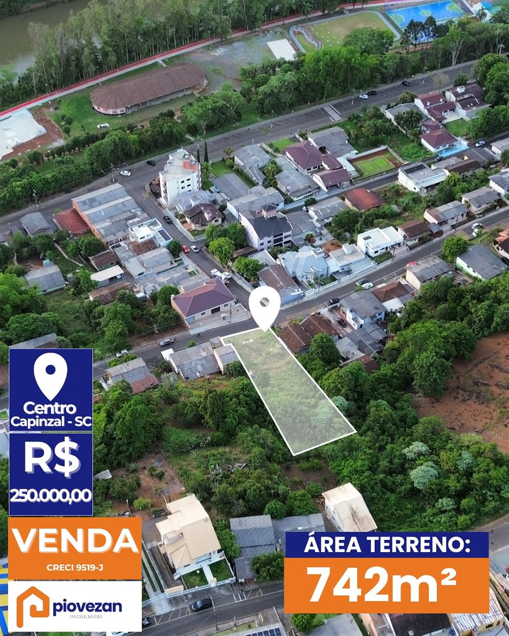 Terreno à venda com 742,80 m² – foto 1