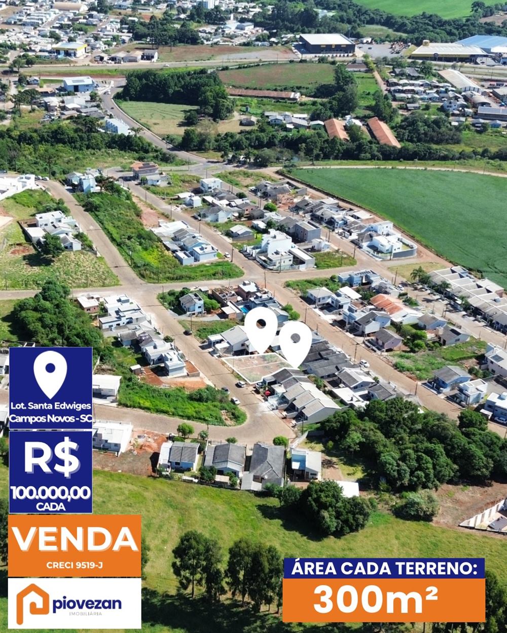Terrenos à venda com 300 m² – foto 1
