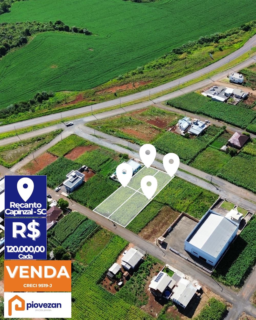 Terrenos à venda com 375 m² – foto 1