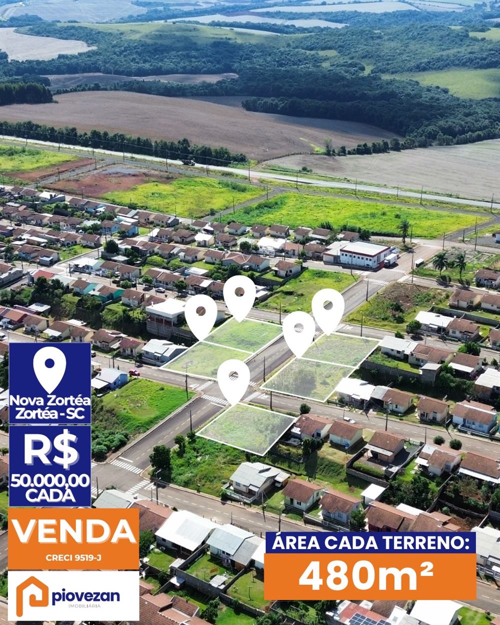 Terrenos à venda com 480 m² – foto 1