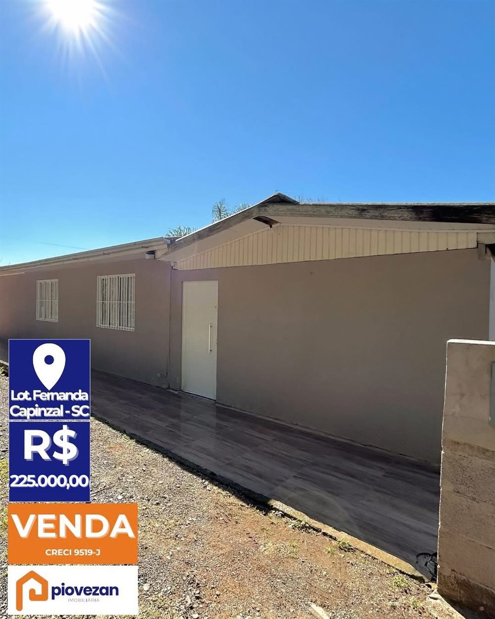 Casa à venda com 72 m² e 2 quartos – foto 1