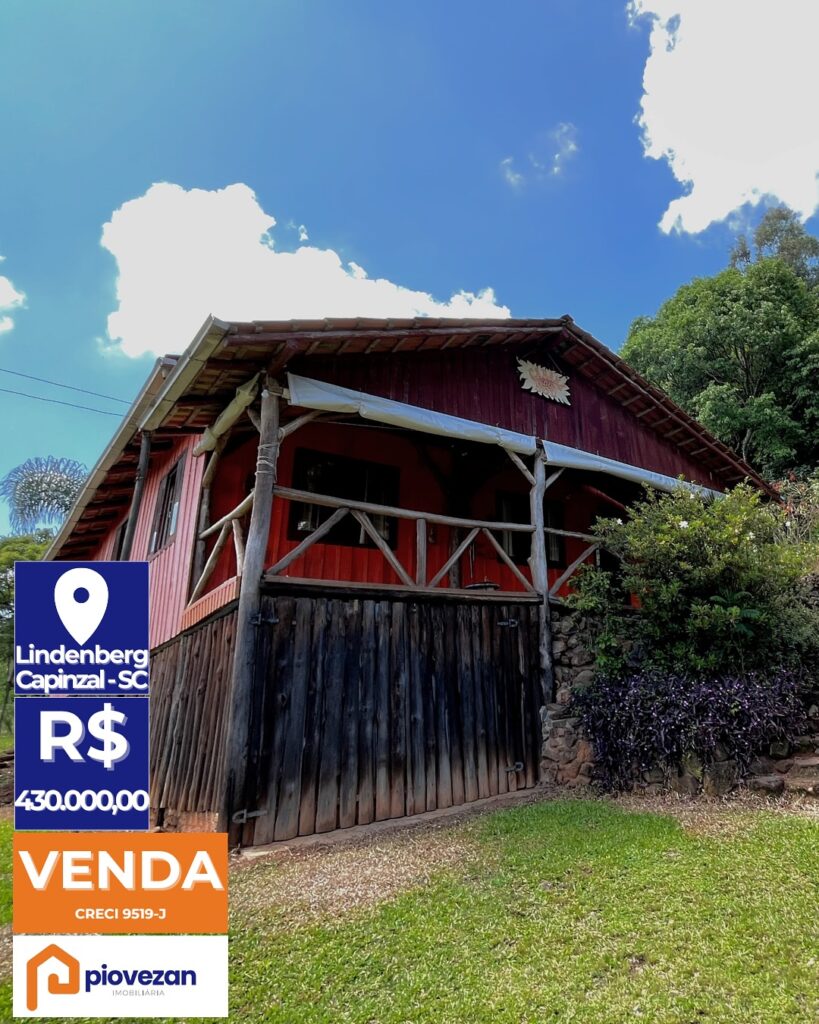 CASA À VENDA NO INTERIOR DE CAPINZAL